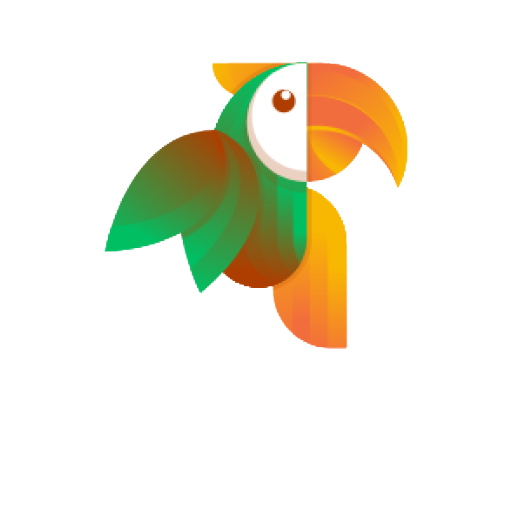 Talking Grey Parrots logo